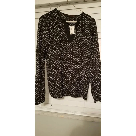 THE LIMITED SMALL BLOUSE NAVY - Picture 1 of 5